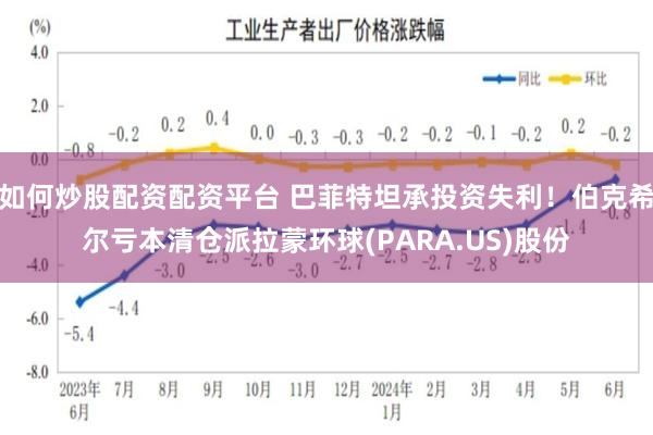 如何炒股配资配资平台 巴菲特坦承投资失利！伯克希尔亏本清仓派拉蒙环球(PARA.US)股份